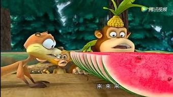 搞怪吃瓜恐龙视频